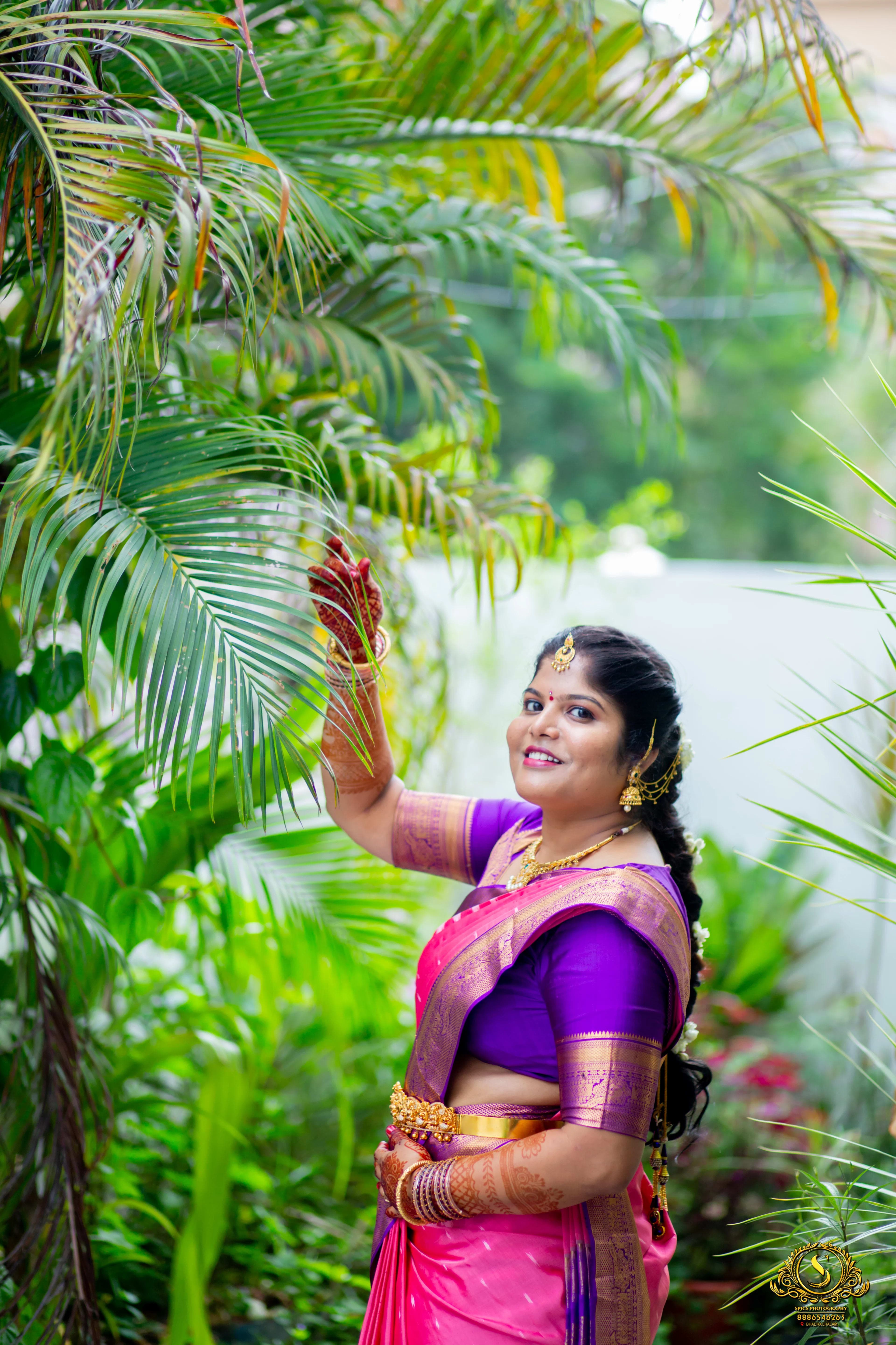 Bridal session in natural light