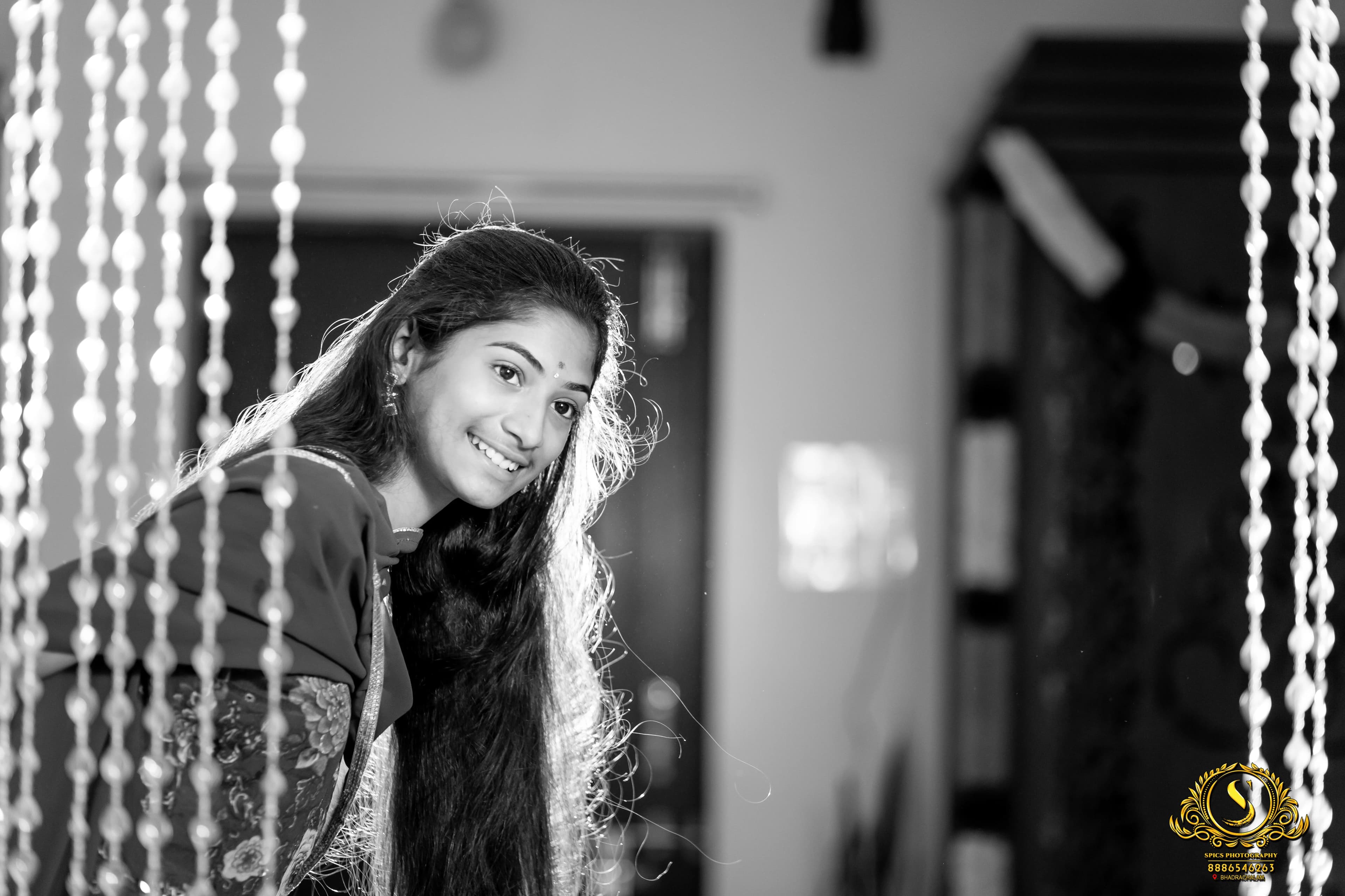 Half saree ceremony candid family moments