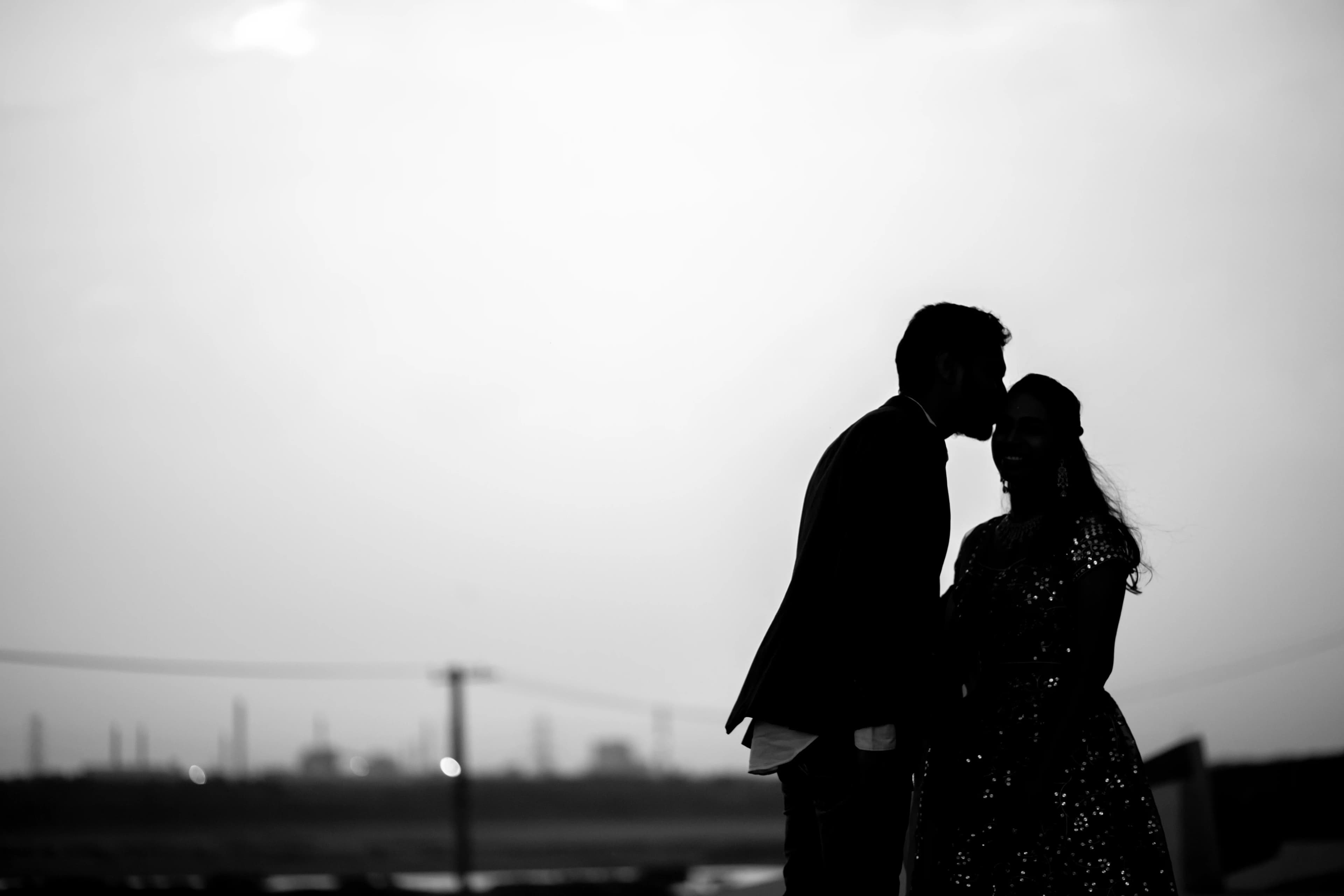 Scenic pre-engagement portrait